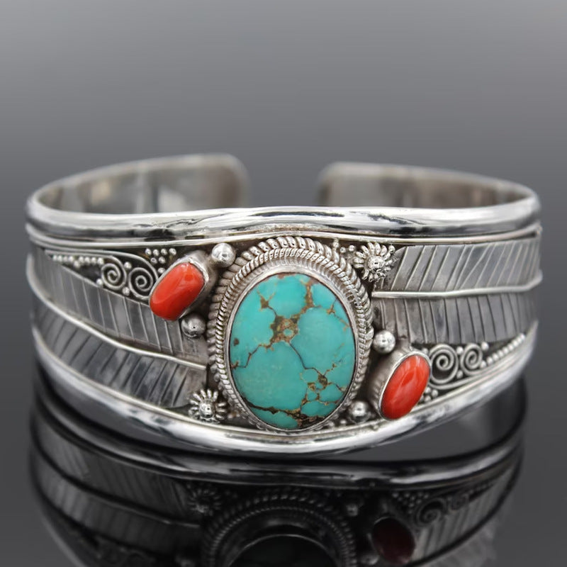 Turquoise Open Bracelet